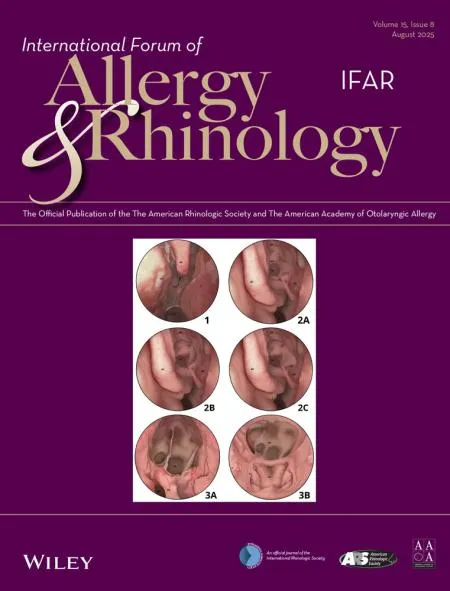 International Forum of Allergy &amp; Rhinology